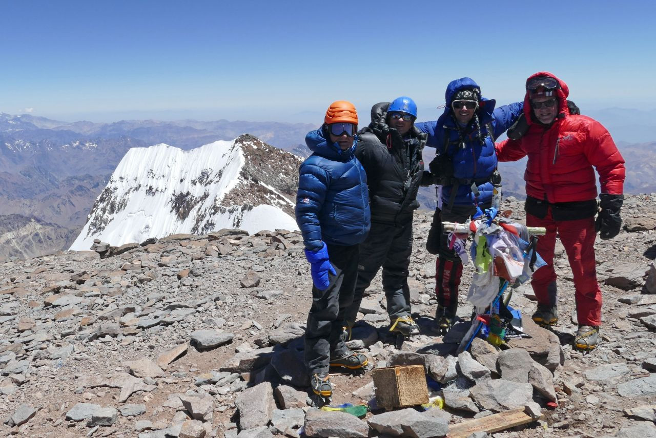 Aconcagua : réussite au sommet !