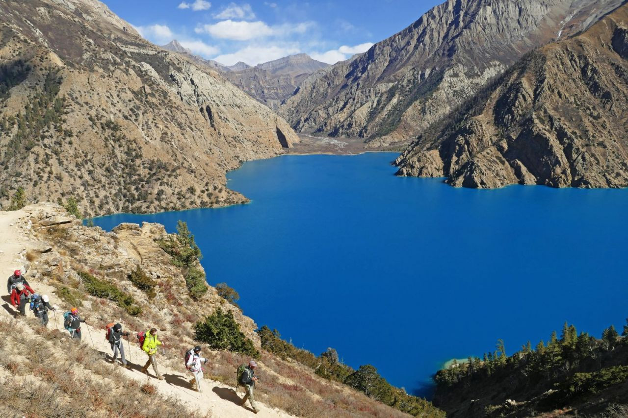 Népal - Le trek du Haut Dolpo, avec le lac Phoksundo, les villages, les monastères